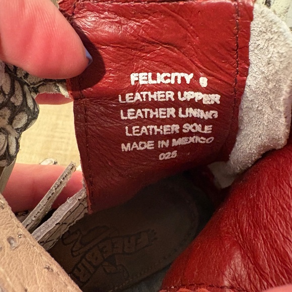 Freebird Felicity - White Croco sz 8 - Picture 6 of 9